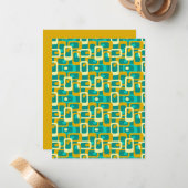 Kettenverbindung Mitteilungskarte (Vorderseite/Rückseite Beispiel)