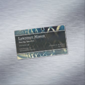 Kettenverknüpfung / Foto-Visitenkarte Magnetische Visitenkarte (Beispiel)