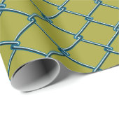 Kettenverknüpfungsgitter Geschenkpapier (Rolleneckpunkt)