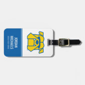 Kettering University Bulldogs Gepäckanhänger (Vorderseite horizontal)