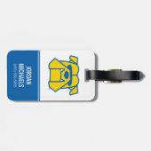 Kettering University Bulldogs Gepäckanhänger (Rückseite horizontal)