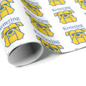 Kettering University Bulldogs Geschenkpapier (Rolleneckpunkt)