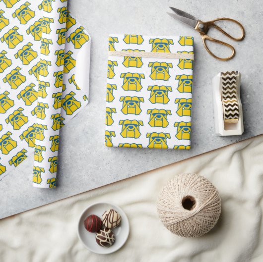 Kettering University Bulldogs Geschenkpapier (Kunsthandwerk)