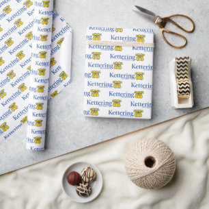 Kettering University Bulldogs Geschenkpapier