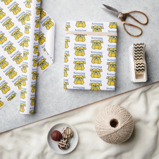 Kettering University Bulldogs Geschenkpapier (Kunsthandwerk)