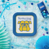 Kettering University Bulldogs Pappteller (Party)