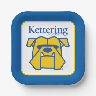 Kettering University Bulldogs Pappteller