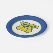 Kettering University Bulldogs Pappteller (Schrägansicht)