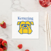 Kettering University Bulldogs Serviette (Beispiel)