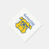 Kettering University Bulldogs Serviette (Ecke)