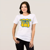 Kettering University Bulldogs Tri-Blend Shirt (Vorderseite voll)