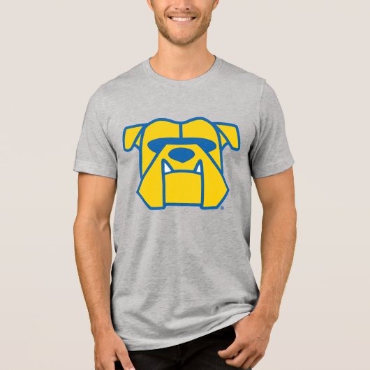 Kettering University Bulldogs Tri-Blend Shirt (Vorderseite)
