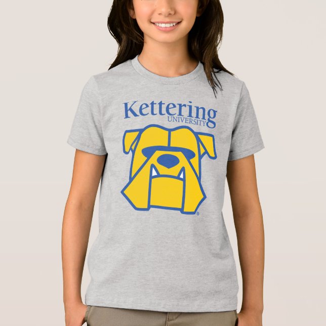 Kettering University Bulldogs Tri-Blend Shirt (Vorderseite)