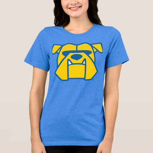 Kettering University Bulldogs Tri-Blend Shirt (Vorderseite)
