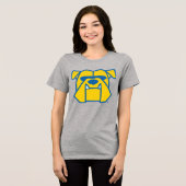 Kettering University Bulldogs Tri-Blend Shirt (Vorderseite voll)