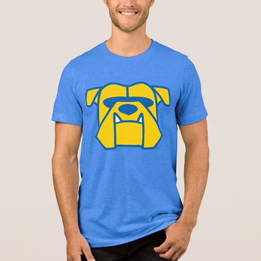 Kettering University Bulldogs Tri-Blend Shirt (Vorderseite)