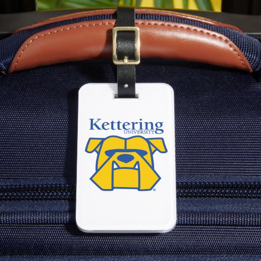 Kettering University-Logo Gepäckanhänger (Vorderseite Insitu 2)