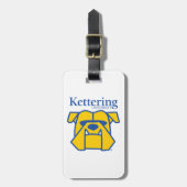 Kettering University-Logo Gepäckanhänger (Vorderseite vertikal)