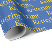 Kettering University Logo Geschenkpapier (Rolleneckpunkt)