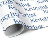 Kettering University-Logo Geschenkpapier (Rolleneckpunkt)