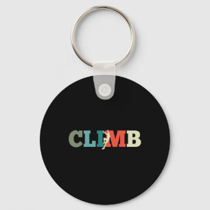 Ketterklettern Retro-Geschenk Schlüsselanhänger