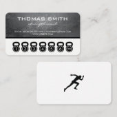 Kettglocken / Lochkartensitzungen / Grunge Treuekarte (Vorne/Hinten)