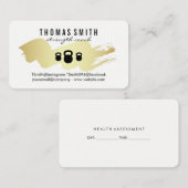 Kettle Bell Gold Fitness Trainer Termin (Vorne/Hinten)