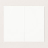 Kettle Bell Personal Trainer Geometric Visitenkarten (Innenseite Aufgefaltet)