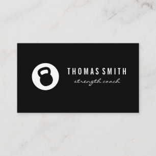 Kettle Bell Personal Trainer Visitenkarte