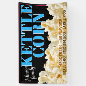 Kettle Corn Popcorn Werbebanner Banner (Vertikal)