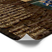 Kettle Falls 1A Staat Champions Poster (Ecke)