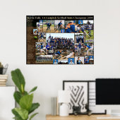 Kettle Falls 1A Staat Champions Poster (Heimbüro)
