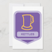 Kettle Icon Einladung (Vorderseite)