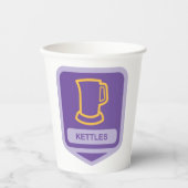 Kettle Icon Pappbecher (Vorderseite)
