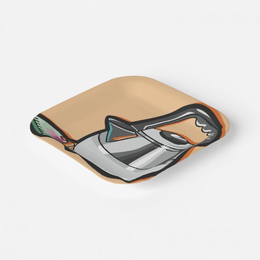 Kettle Pappteller (Gewinkelt)