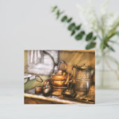 Kettle - Teeköpfe und Ironen Postkarte (Stehend Vorderseite)