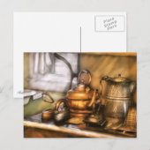 Kettle - Teeköpfe und Ironen Postkarte (Vorne/Hinten)