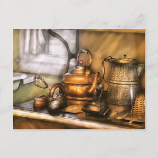 Kettle - Teeköpfe und Ironen Postkarte