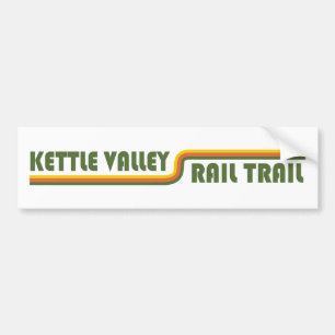Kettle Valley Rail Trail British Columbia Autoaufkleber