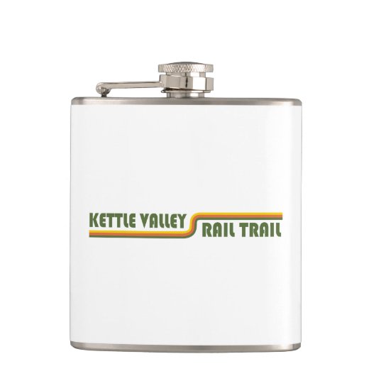 Kettle Valley Rail Trail British Columbia Flachmann (Vorderseite)