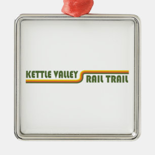 Kettle Valley Rail Trail British Columbia Ornament Aus Metall