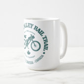 Kettle Valley Rail Trail (Radfahren) Kaffeetasse (VorderseiteRechts)