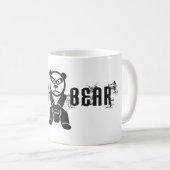 KettleBear - Panda-Bär - Kettlebell Schwingen - Kaffeetasse (VorderseiteRechts)