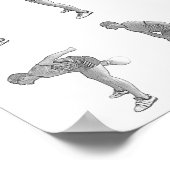 Kettlebell 1 Arm Clean Poster (Ecke)