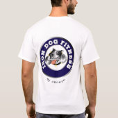 Kettlebell Athlet Behälter-t T-Shirt (Rückseite)