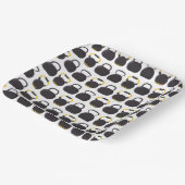 Kettlebell Birthday Party Pappteller (Gewinkelt)