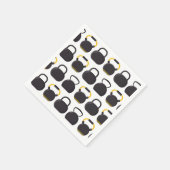 Kettlebell Birthday Party Serviette (Ecke)