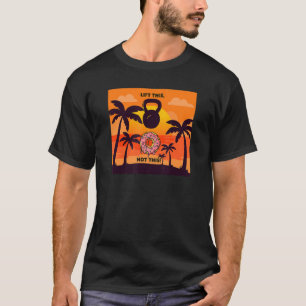 Kettlebell Donut Workout für Männer Frauen Fitness T-Shirt