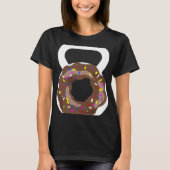 Kettlebell Doughnut Doughnut Kettebell Workout T-Shirt (Vorderseite)