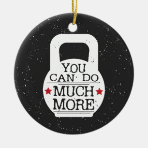 Kettlebell Druck - Sie können viel mehr tun Keramikornament